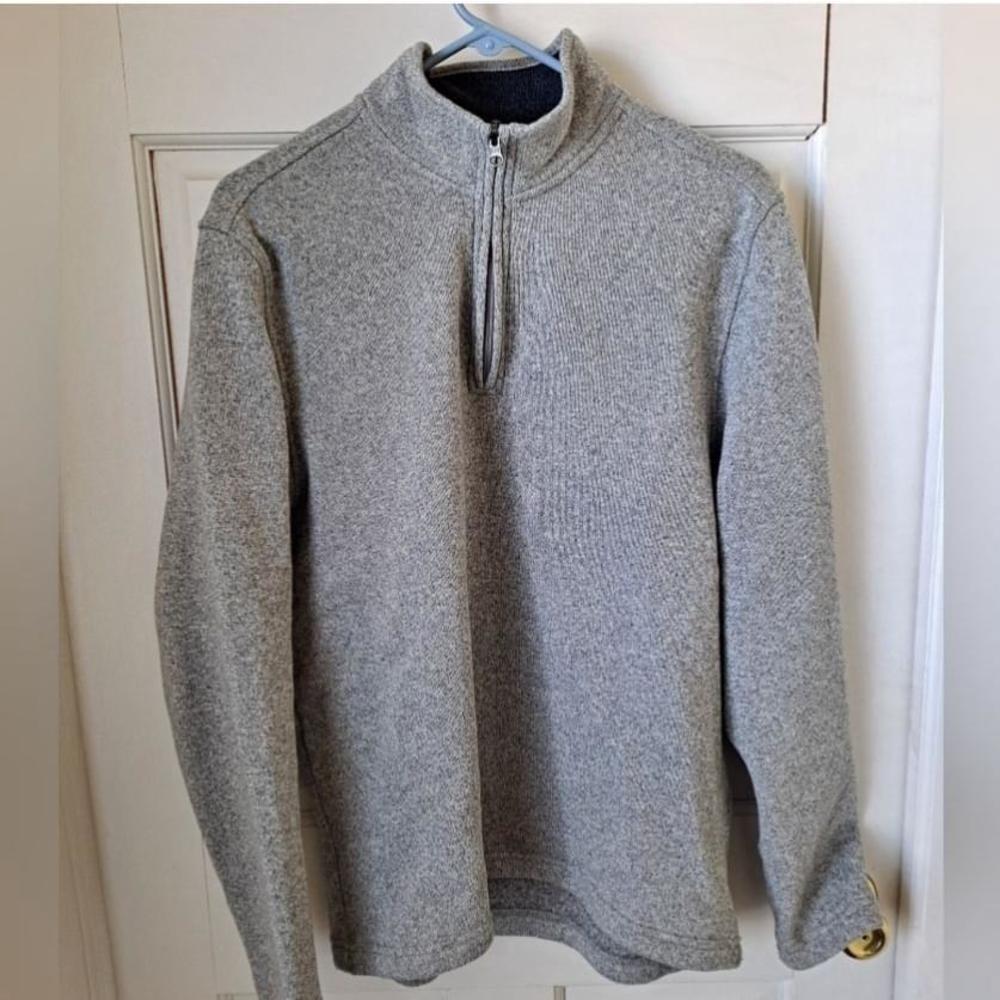 IZOD half zip lightweight sweater LG - Picture 6 of 10
